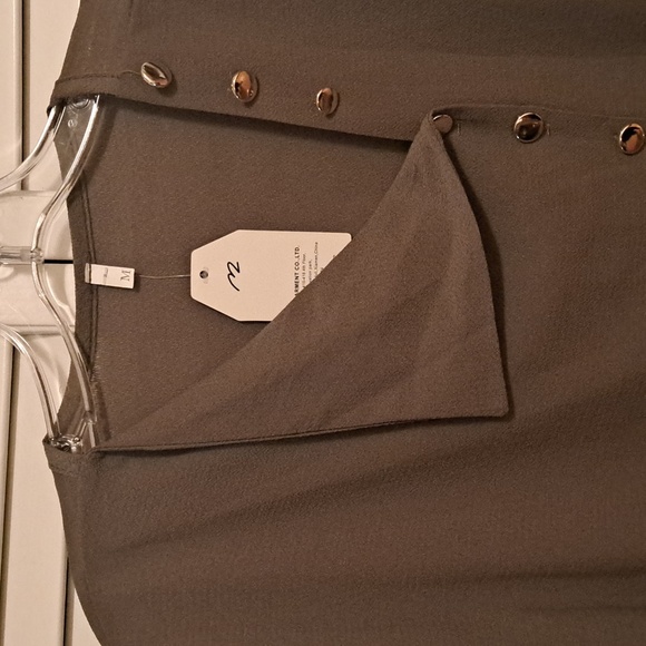 Olive green Blouse - Picture 3 of 7